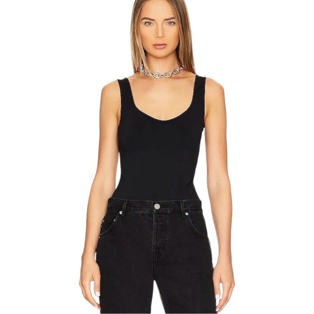 Vince Sweetheart Neck Bodysuit NWT